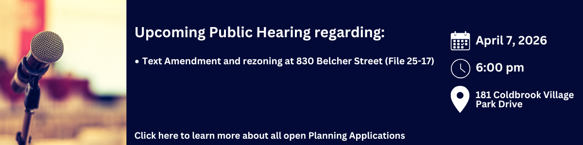 Public Hearing April 7, 2026